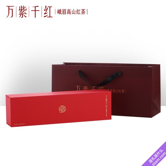 竹叶青茶业 万紫千红 峨眉高山红茶特级(品味)经典礼盒 120g