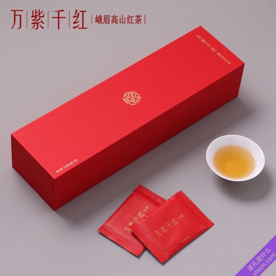 竹叶青茶业 万紫千红 峨眉高山红茶特级(品味)经典礼盒 120g