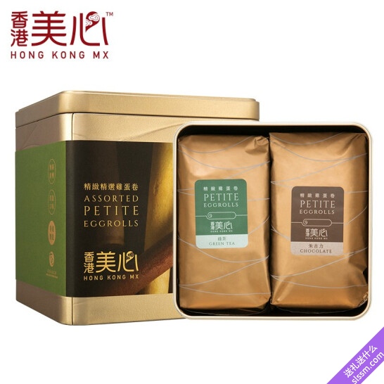 中国香港 美心(Meixin) 精致精选蛋卷 礼盒装 礼物 208.8g